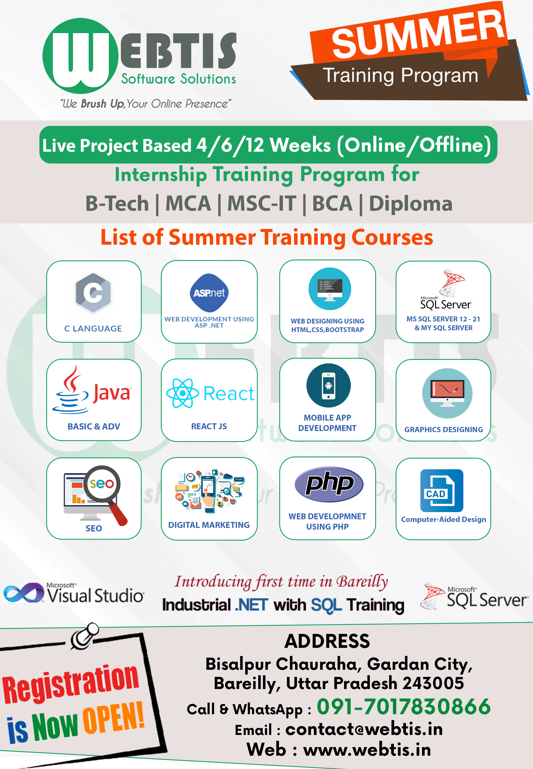 summer traning in bareilly